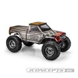 JCI Warlord tucked body, pre-cut (Fits - Traxxas TRX-4 Sport, Enduro, Axial, Vanquish 12.3" wheelbase)