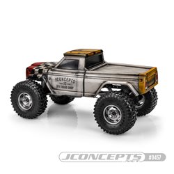 JCI Warlord tucked body, pre-cut (Fits - Traxxas TRX-4 Sport, Enduro, Axial, Vanquish 12.3" wheelbase)