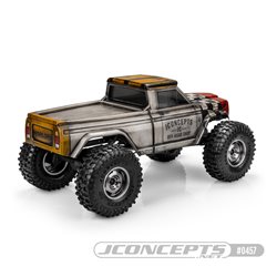 JCI Warlord tucked body, pre-cut (Fits - Traxxas TRX-4 Sport, Enduro, Axial, Vanquish 12.3" wheelbase)