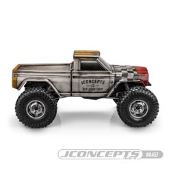 JCI Warlord tucked body, pre-cut (Fits - Traxxas TRX-4 Sport, Enduro, Axial, Vanquish 12.3" wheelbase)