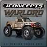 JCI Warlord tucked body, pre-cut (Fits - Traxxas TRX-4 Sport, Enduro, Axial, Vanquish 12.3" wheelbase)