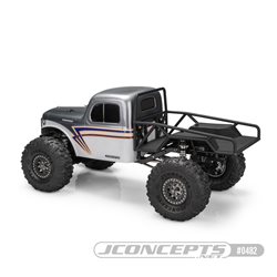 JCI Power Master, cab only, pre-cut (Fits Traxxas TRX-4 Sport, Enduro, Axial, Vanquish 12.3" wheelbase)