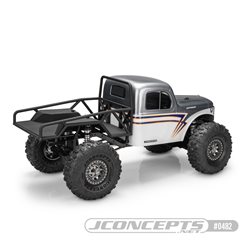 JCI Power Master, cab only, pre-cut (Fits Traxxas TRX-4 Sport, Enduro, Axial, Vanquish 12.3" wheelbase)