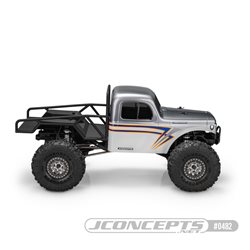 JCI Power Master, cab only, pre-cut (Fits Traxxas TRX-4 Sport, Enduro, Axial, Vanquish 12.3" wheelbase)