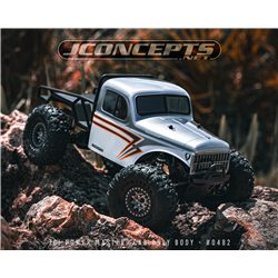 JCI Power Master, cab only, pre-cut (Fits Traxxas TRX-4 Sport, Enduro, Axial, Vanquish 12.3" wheelbase)