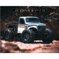 JCI Power Master, cab only, pre-cut (Fits Traxxas TRX-4 Sport, Enduro, Axial, Vanquish 12.3" wheelbase)