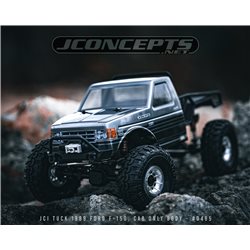 JCI Tuck 1989 Ford F-150, cab only, pre-cut (Fits - Traxxas TRX-4 Sport, Enduro, Axial, Vanquish 12.3" wheelbase)