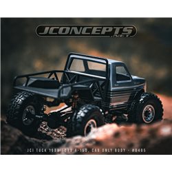 JCI Tuck 1989 Ford F-150, cab only, pre-cut (Fits - Traxxas TRX-4 Sport, Enduro, Axial, Vanquish 12.3" wheelbase)