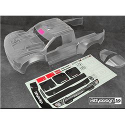 FALCON-X Kaross för TRAXXAS UDR (Omålad/Klippt) 1.5mm