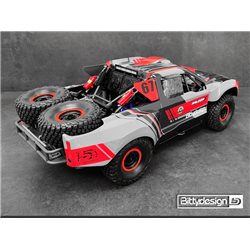 FALCON-X Kaross för TRAXXAS UDR (Omålad/Klippt) 1.5mm