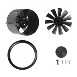Ducted Fan 64mm 11-blad utan motor FMS