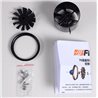 Ducted Fan 70mm 12-blad 2845-KV2750 V2 FMS*