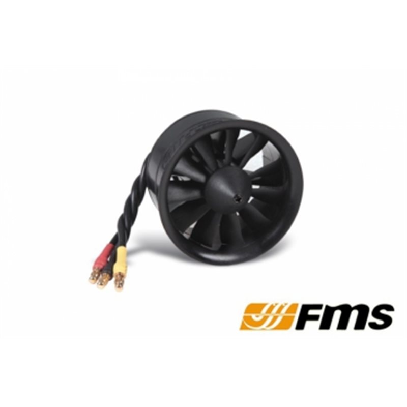 Ducted Fan 50 mm 11-blad med 2627-KV4500 motor FMS