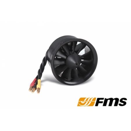 Ducted Fan 50 mm 11-blad med 2627-KV4500 motor FMS