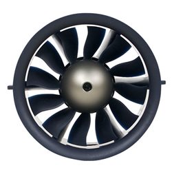 Ducted Fan 70mm 12-blad 3060-KV1900 6S-V2 FMS