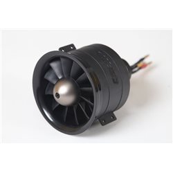 Ducted Fan 80 mm 12-blad med 3280-KV2100 motor V2 FMS