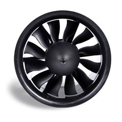 Ducted Fan 70mm 12-blad utan motor FMS