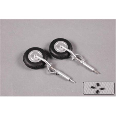 Huvudlandställsben med hjul P-51B FMS