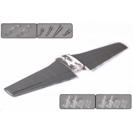 Vinge komplett P51D Frankie 1400mm* Utgått