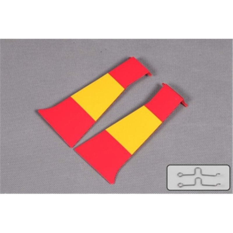 Yttre fairing lucka Red Tail P51D (1400)