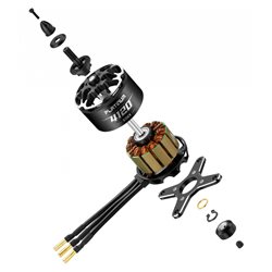 Platinum 4125SL 580kV 6S Motor D49.5 x 77.3mm 120A/2289W/77s