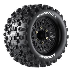 Däck & Fälg MT-UPHILL 1/10 Soft (Lös 12, 14 & 17mm Hex) (2)