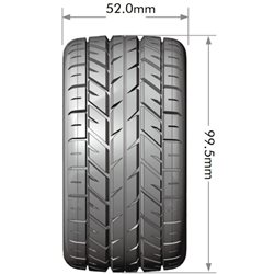 Däck & Fälg ST-ROCKET 1/10 Soft (Lös 12, 14 & 17mm Hex) (2)