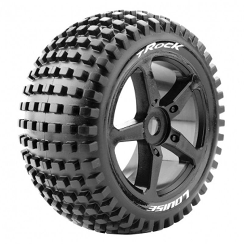 Däck & Fälg T-ROCK 1/8 Truggy Soft Svart (2)