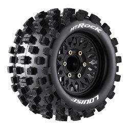 Däck & Fälg MT-ROCK 1/10 Soft (Lös 12, 14 & 17mm Hex) (2)