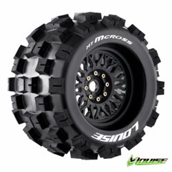 Däck & Fälg MT-MCROSS 3,8 Sport (Lös 17mm Hex 0 & 1/2 Offset) (2)