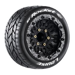 Däck & Fälg ST-ROCKET 1/10 Soft MFT (Lös 12, 14 & 17mm Hex) (2)