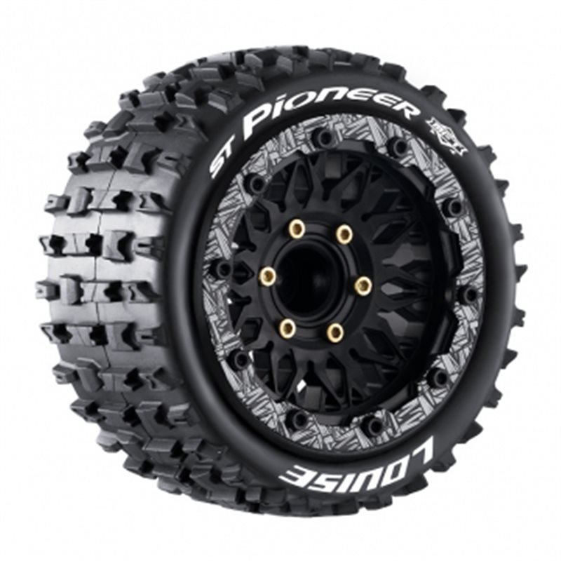 Däck & Fälg ST-PIONEER 1/10 Soft MFT (Lös 12, 14 & 17mm Hex) (2)