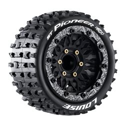 Däck & Fälg ST-PIONEER 1/10 Soft MFT (Lös 12, 14 & 17mm Hex) (2)