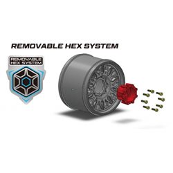 Däck & Fälg ST-PIONEER 3,8 Sport MFT (Lös 17mm Hex 0 & 1/2 Offset) (2)