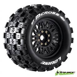 Däck & Fälg ST-MCROSS 3,8 Sport MFT (Lös 17mm Hex 0 & 1/2 Offset) (2)