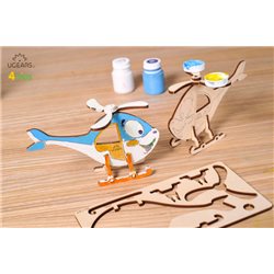 Ugears Helikopter - 4Kids