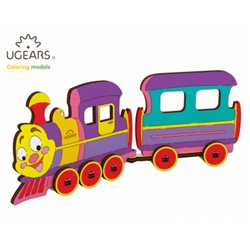 Ugears Lok med Vagn - 4Kids