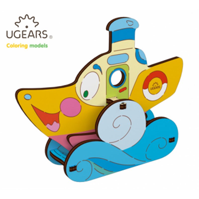 Ugears Ångbåt - 4Kids