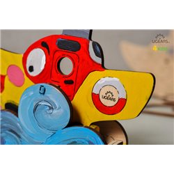 Ugears Ångbåt - 4Kids