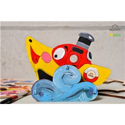 Ugears Ångbåt - 4Kids