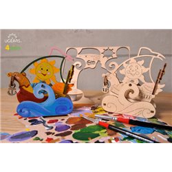 Ugears Segelbåt - 4Kids*