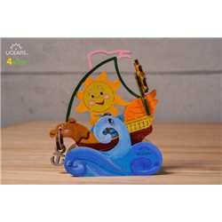 Ugears Segelbåt - 4Kids*