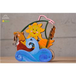 Ugears Segelbåt - 4Kids*