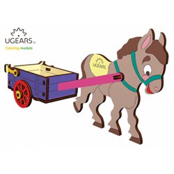 Ugears Åsna med Vagn - 4Kids