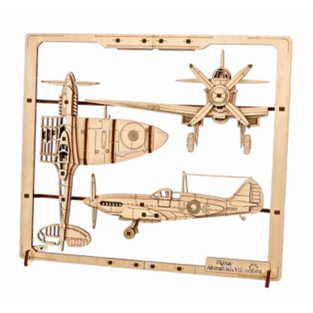 Ugears Fighter Aircraft 2.5D Puzzle*