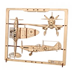 Ugears Fighter Aircraft 2.5D Puzzle*