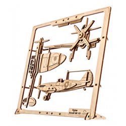 Ugears Fighter Aircraft 2.5D Puzzle*