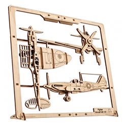 Ugears Fighter Aircraft 2.5D Puzzle*