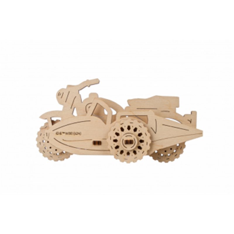 Ugears Coloring Hagrid´s Flying Motorbike