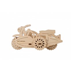 Ugears Coloring Hagrid´s Flying Motorbike